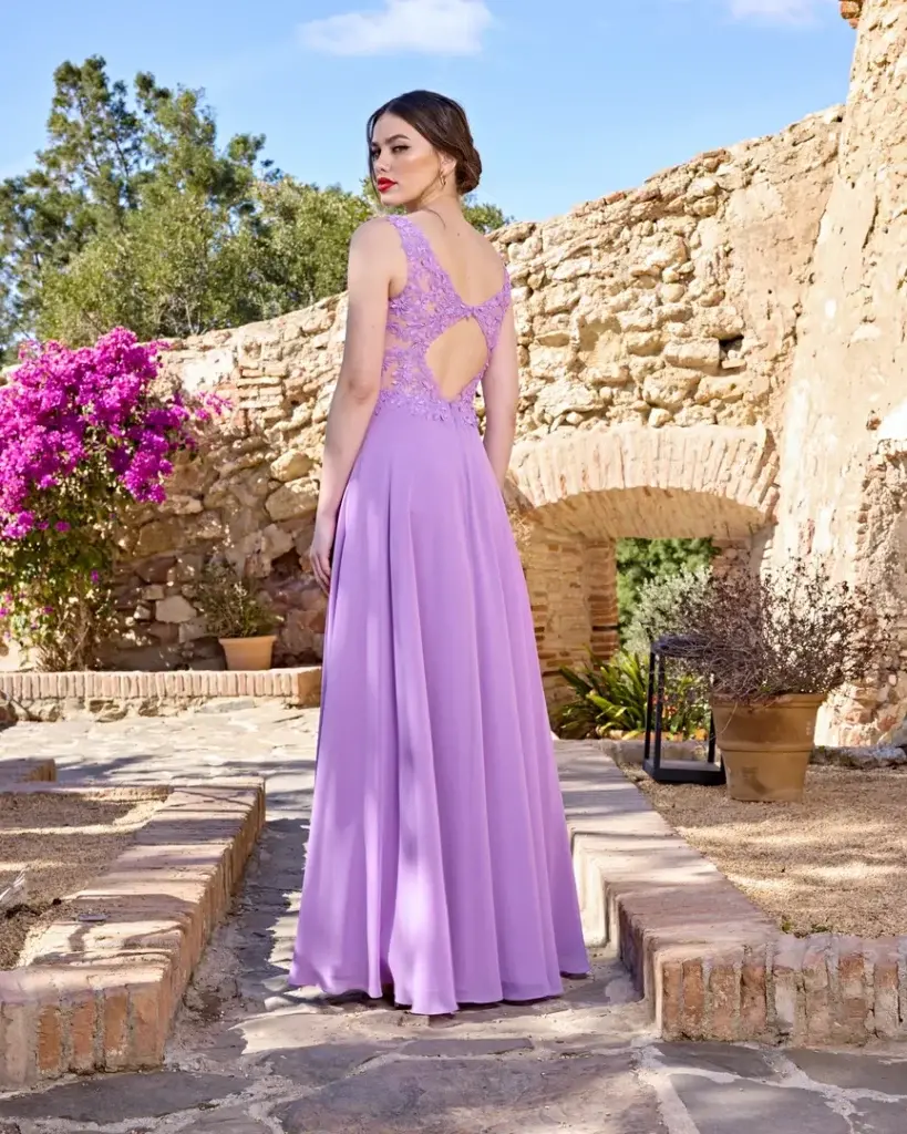 Sñ Sonia Peña Ref: 1250045 Conjunto Vestido Largo Y Chal