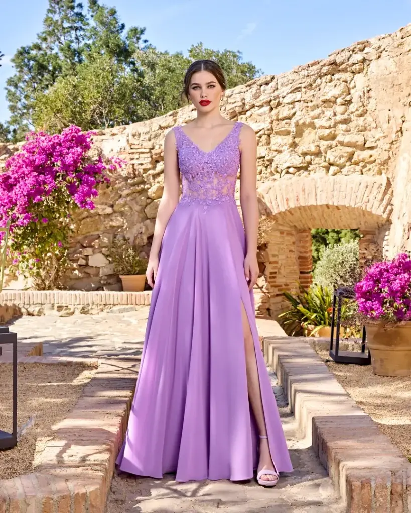 sñ sonia peña Ref: 1250045 Conjunto vestido largo y chal