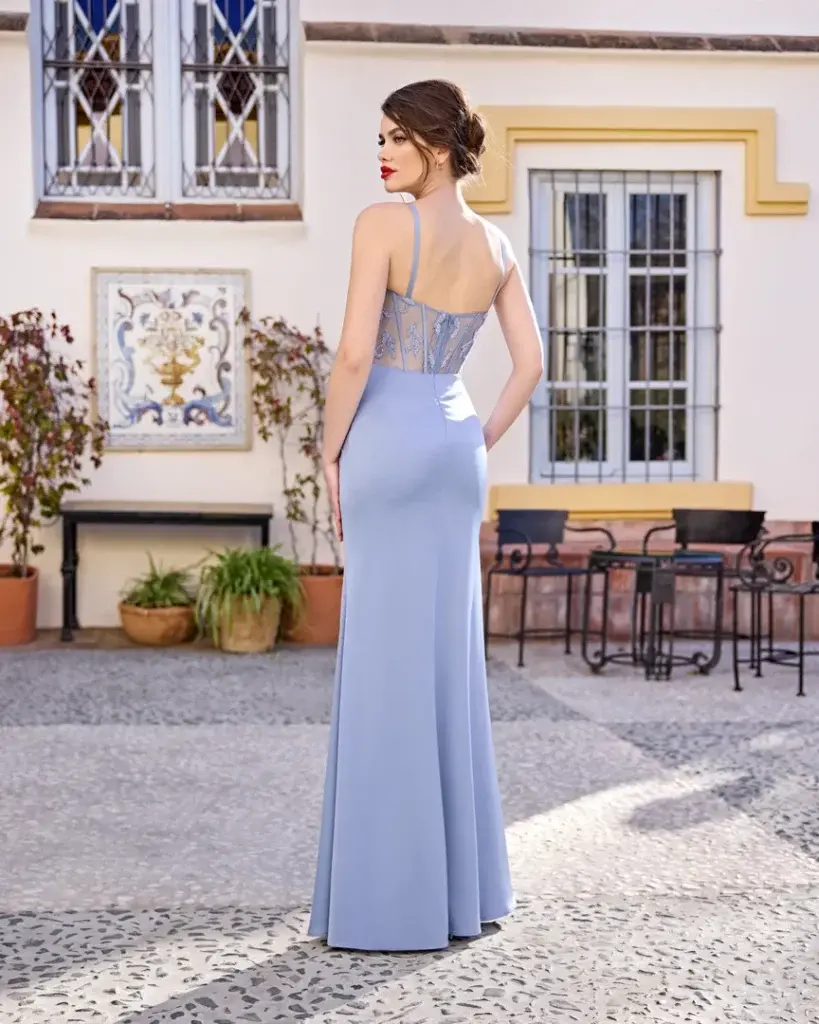 Sñ Sonia Peña Ref: 1250048 Conjunto Vestido Largo Y Chal