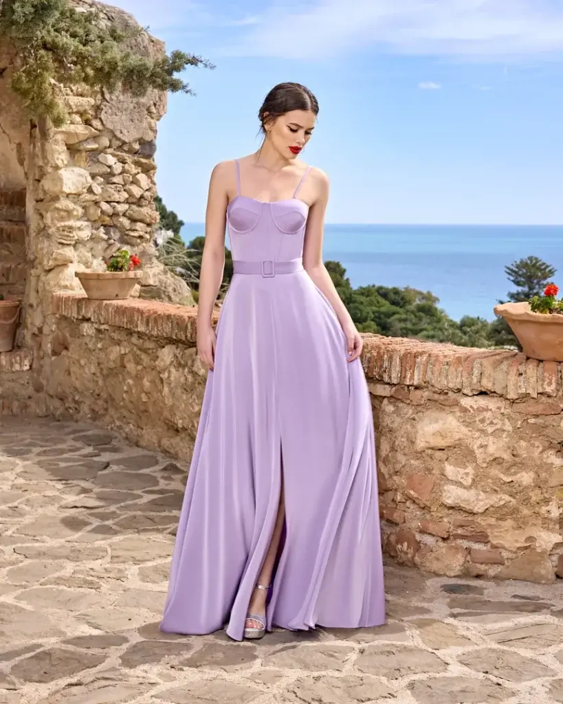 sñ sonia peña Ref: 1250049 Conjunto vestido largo y chal