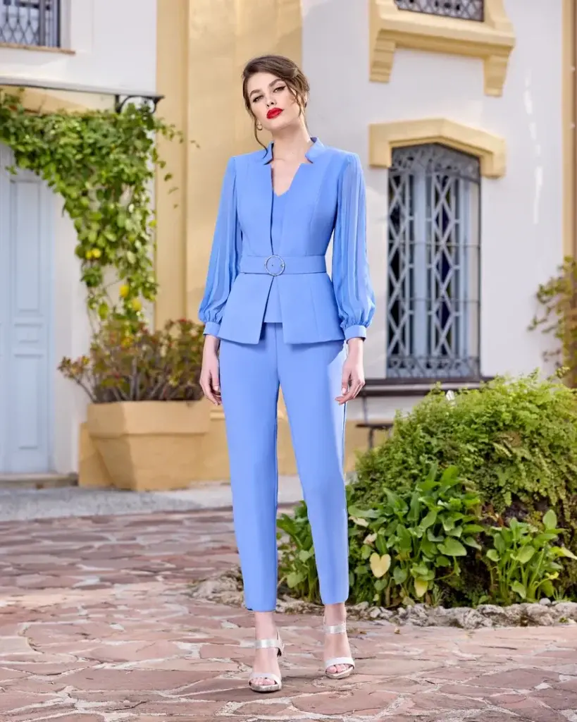 sñ sonia peña Ref: 1250061 Conjunto chaqueta / cinturón top y pantalón sñ sonia peña Ref: 1250061 Conjunto chaqueta / cinturón top y pantalón