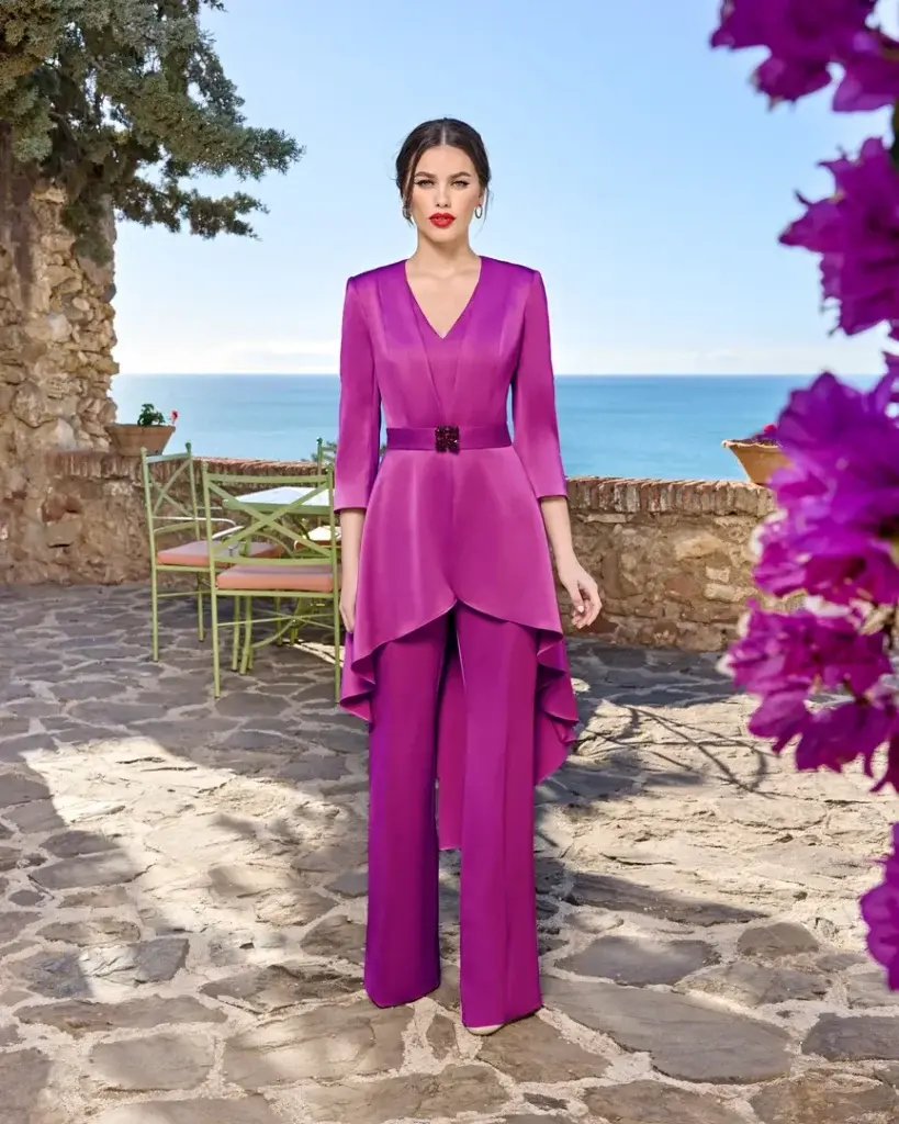 Sñ Sonia Peña Ref: 1250067 Conjunto Chaqueta / Cinturón Top Y Pantalón