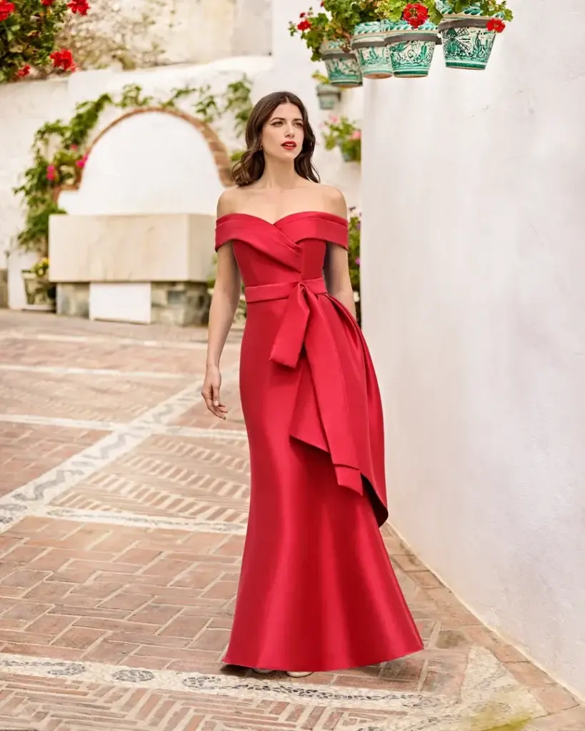 Sñ Sonia Peña Ref: 1250088 Conjunto Vestido Largo Y Chal