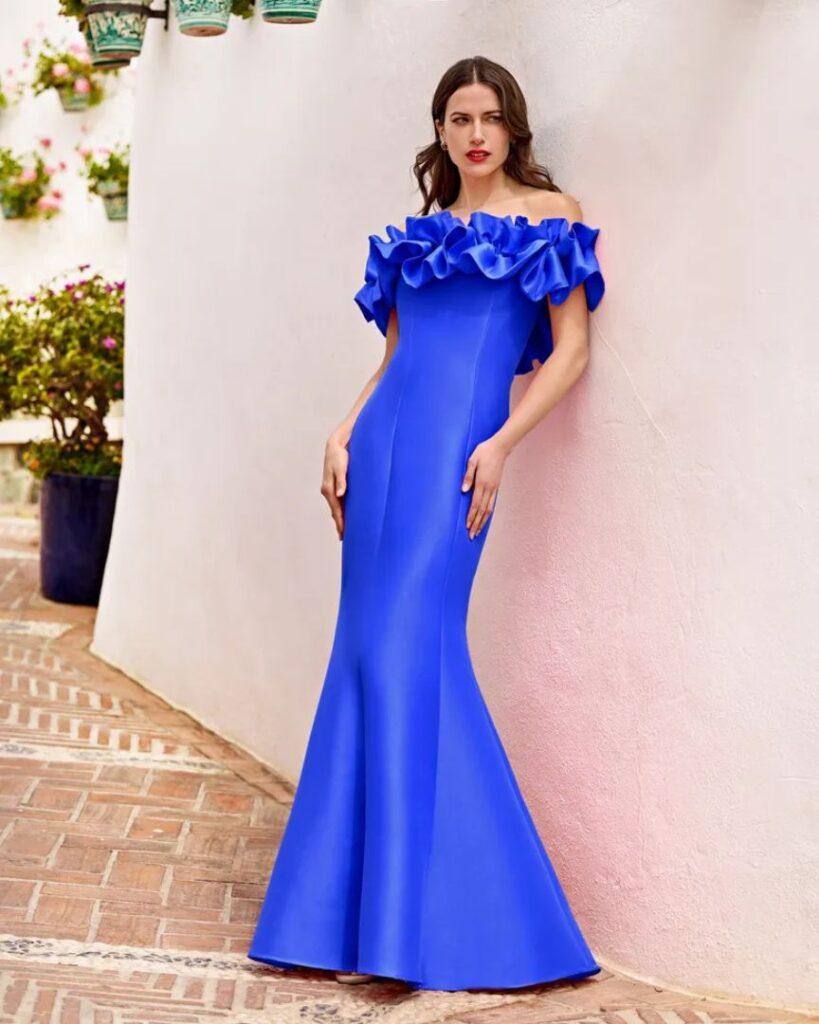 Sñ Sonia Peña Ref: 1250091 Conjunto Vestido Largo Y Chal