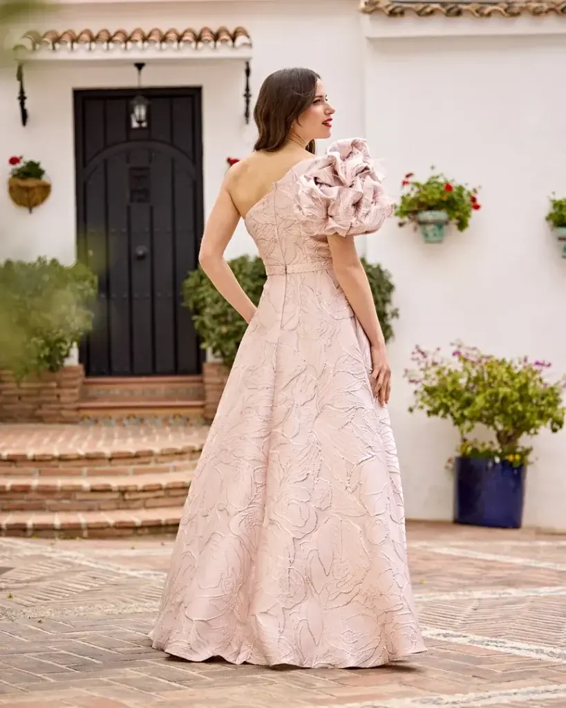 Sñ Sonia Peña Ref: 1251002 Conjunto Vestido Largo Y Chal