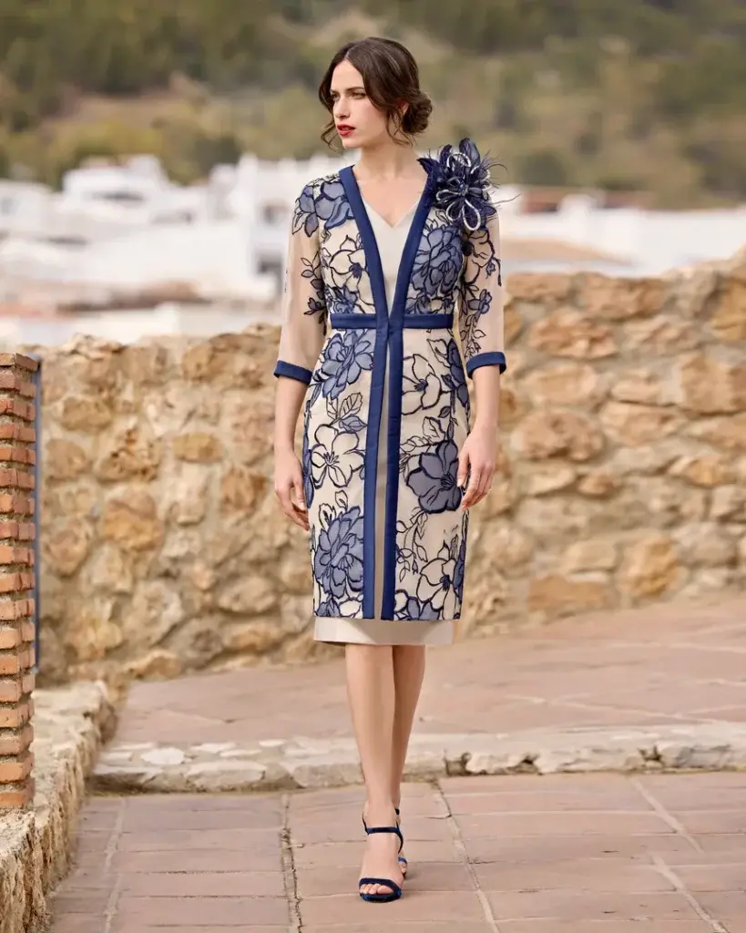 sñ sonia peña Ref: 1251013 Conjunto abrigo y vestido (Prendido)