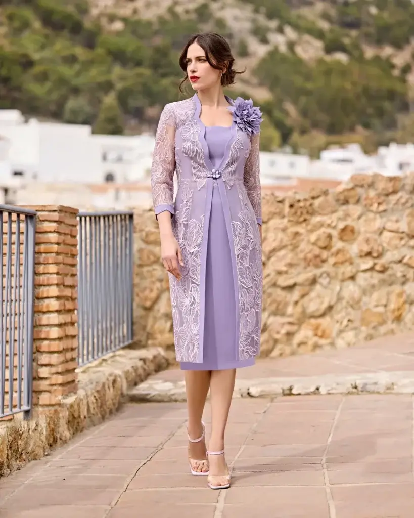 sñ sonia peña Ref: 1251015 Conjunto abrigo y vestido (Prendido)