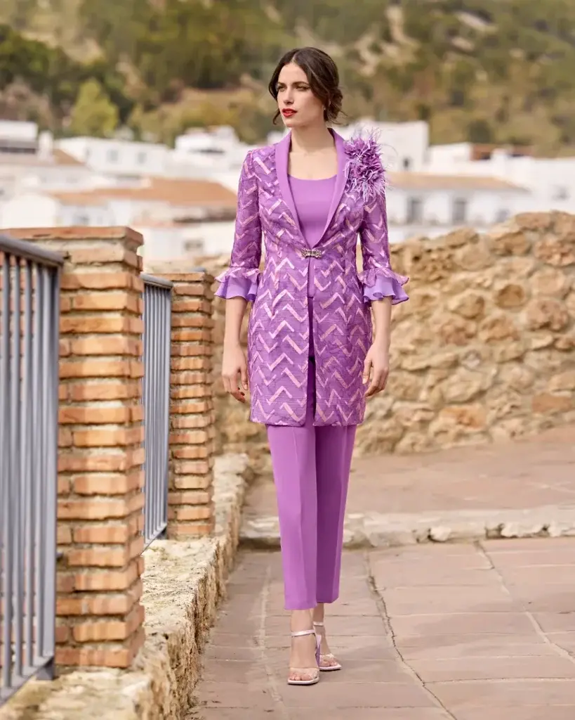 sñ sonia peña Ref: 1251019 Conjunto abrigo top y pantalón (Prendido)