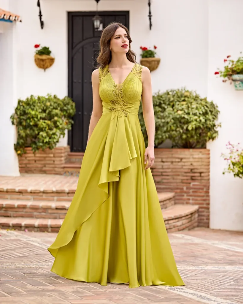 sñ sonia peña Ref: 1251022 Conjunto vestido largo y chal