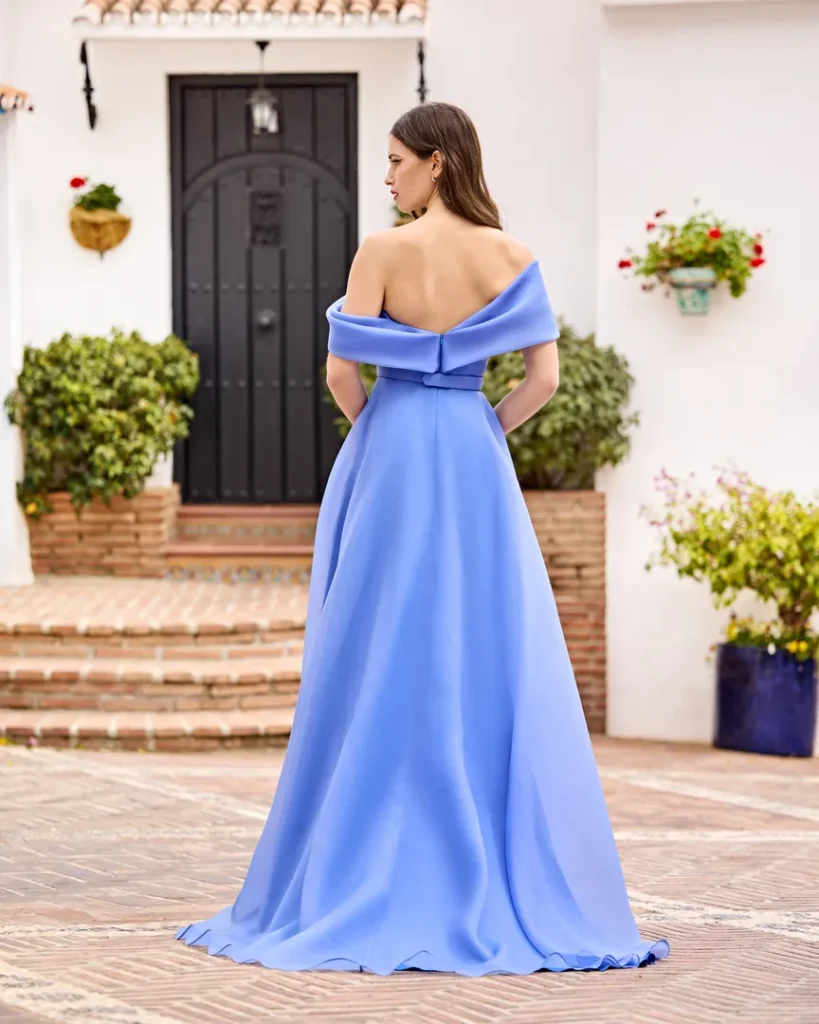 Sñ Sonia Peña Ref: 1251026 Conjunto Vestido / Cinturón Largo Y Chal