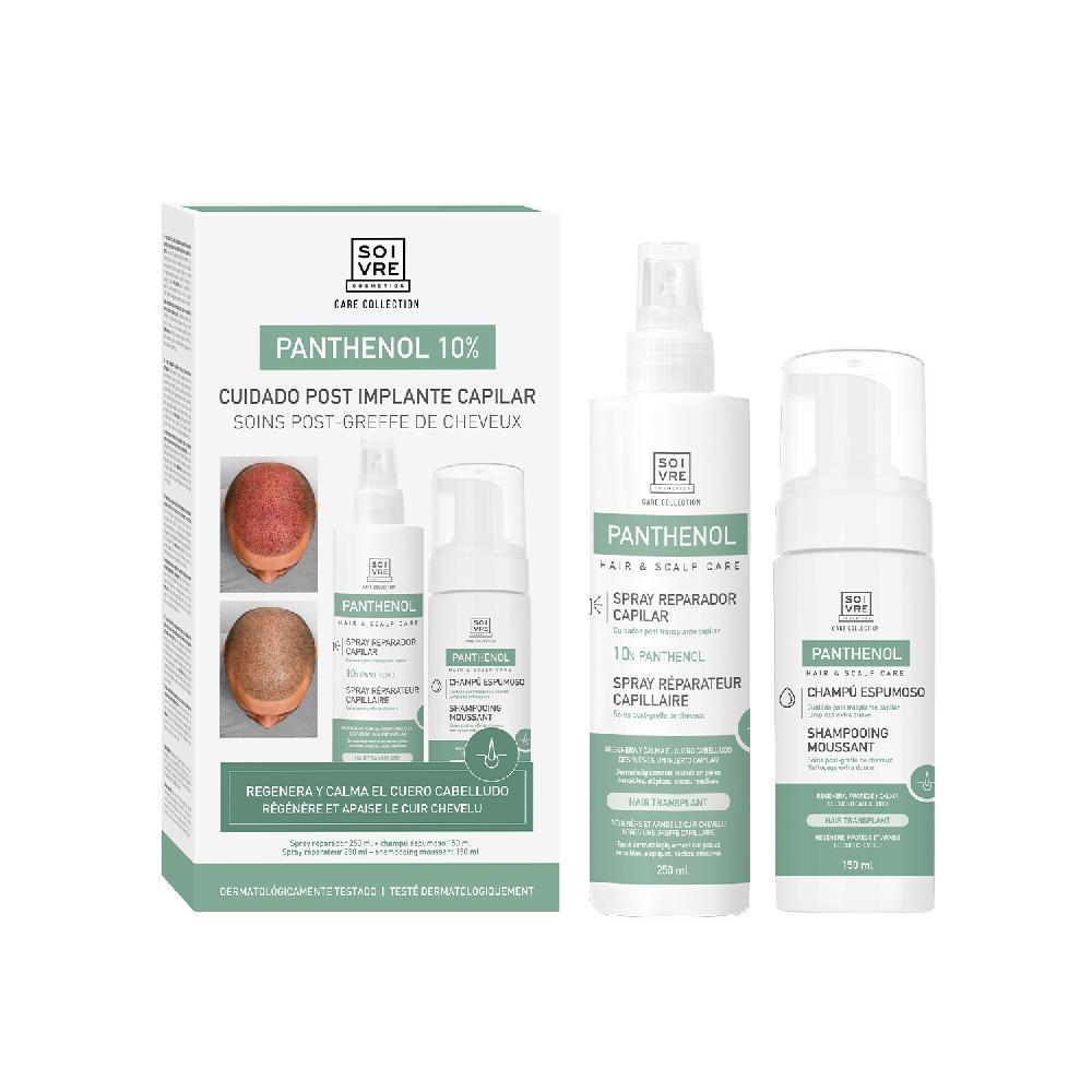 soivre cosmetics Pack cuidado post implante capilar
