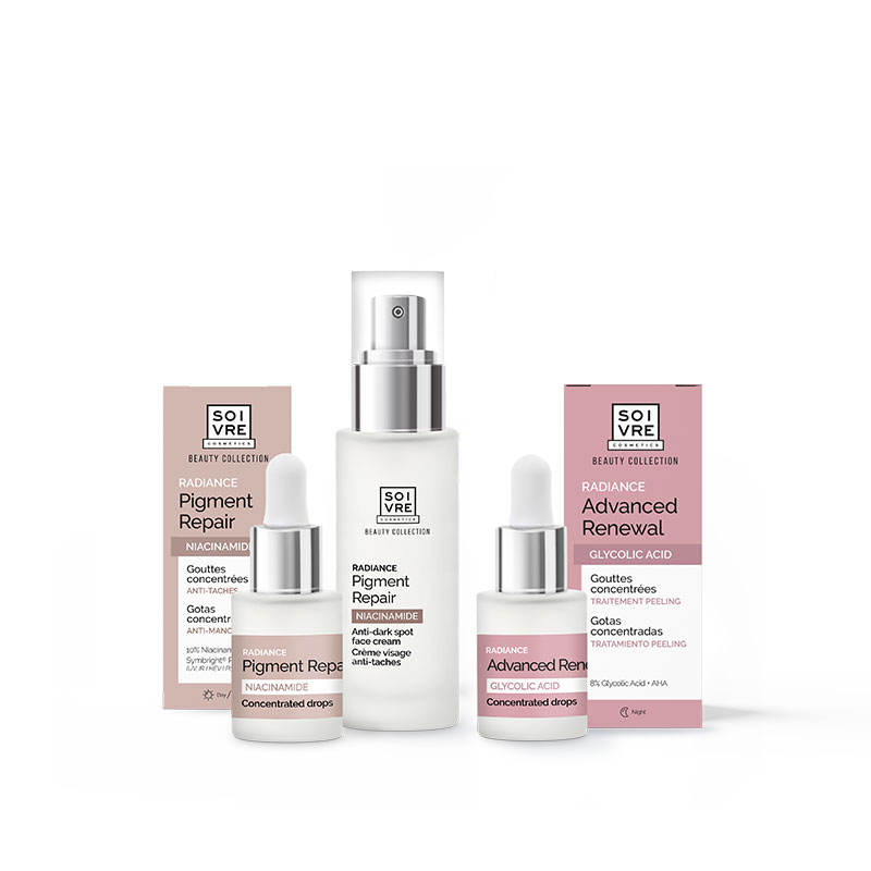 soivre cosmetics RUTINA RADIANCE PIGMENT REPAIR & ADVANCED RENEWAL – ANTIMANCHAS