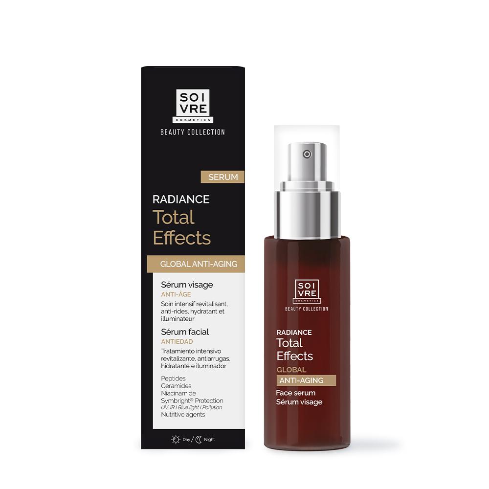 soivre cosmetics SÉRUM FACIAL RADIANCE TOTAL EFFECTS 30ml