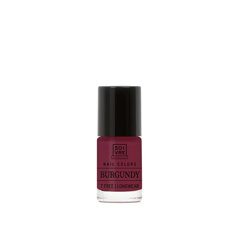 soivre cosmetics ESMALTE DE UÑAS BURGUNDY 6ml