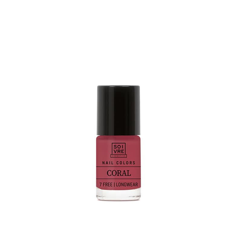 soivre cosmetics ESMALTE DE UÑAS CORAL 6ml