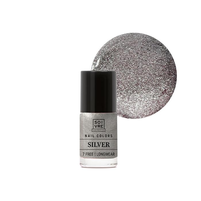 soivre cosmetics Esmalte de uñas Silver 6ml