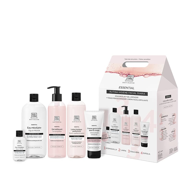 soivre cosmetics PACK RUTINA HIGIENE FACIAL