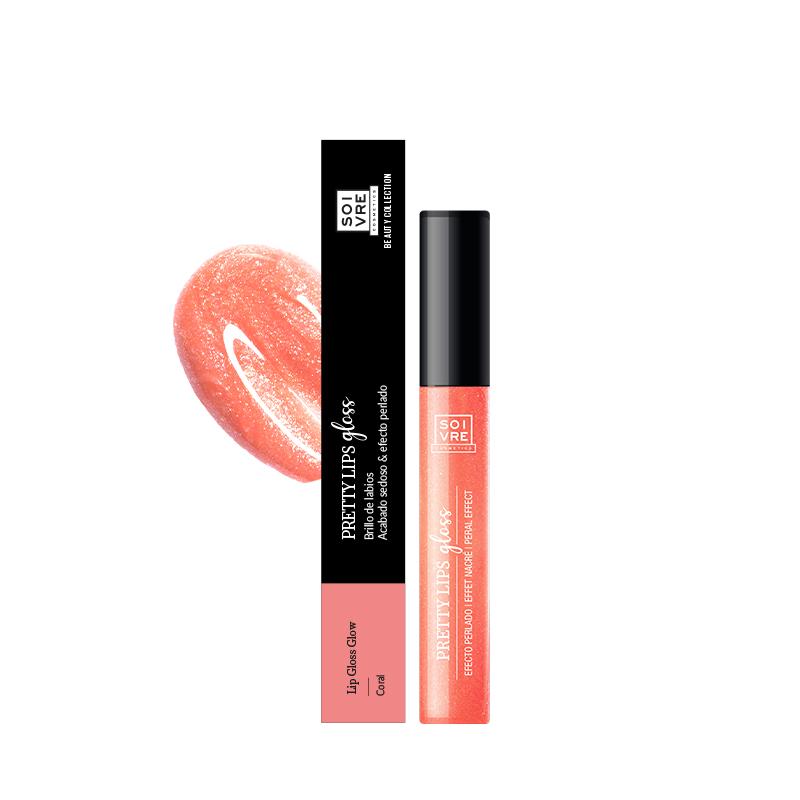 soivre cosmetics PRETTY LIPS GLOSS CORAL 5ml