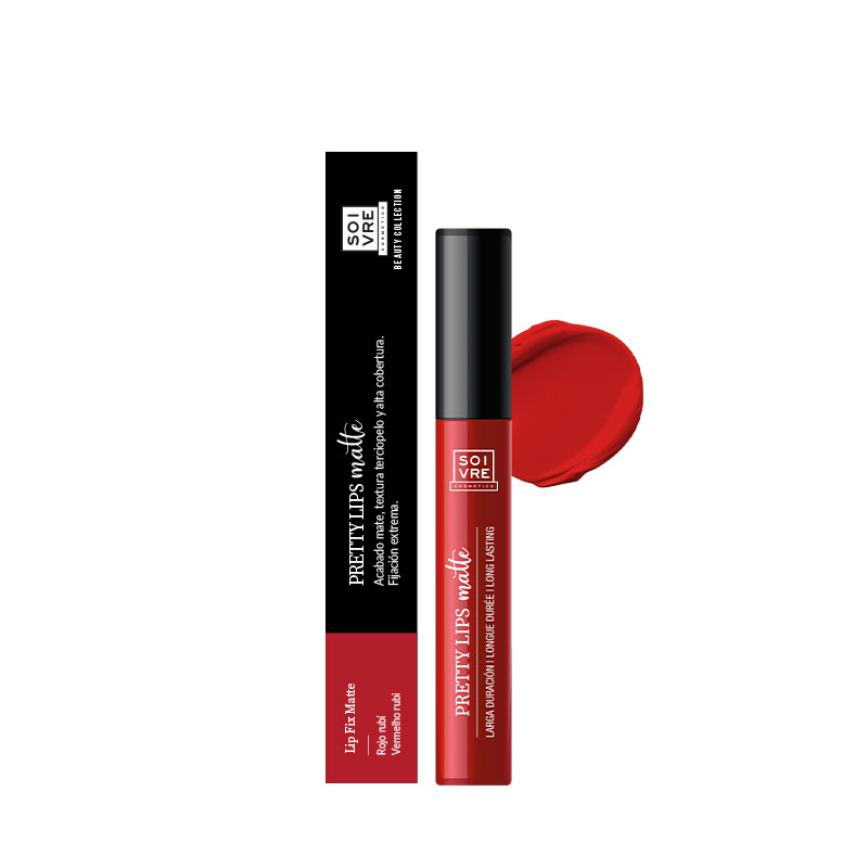 soivre cosmetics PRETTY LIPS MATTE RUBY RED 5ml