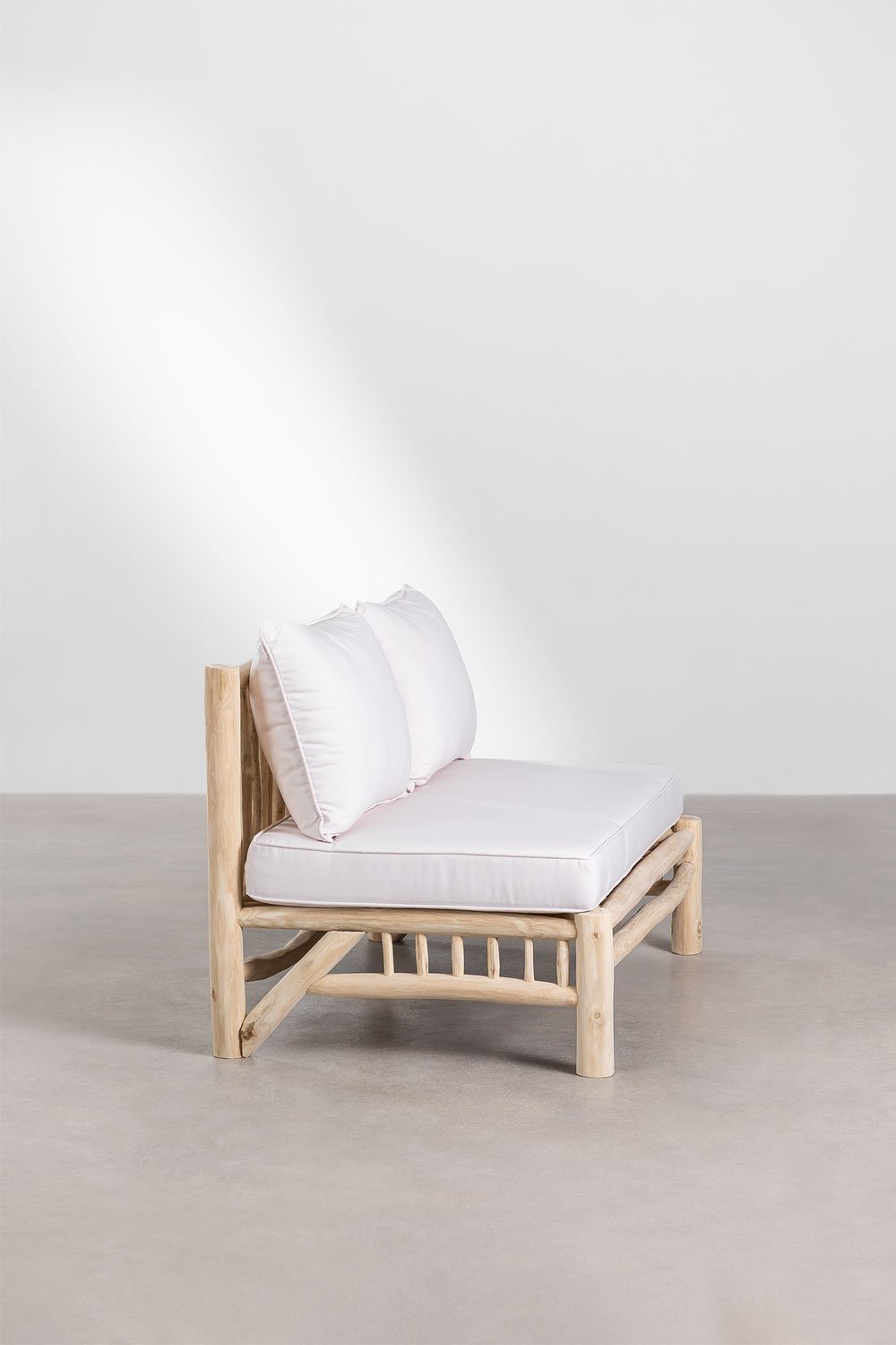 Sklum 2-zits Tuinbank Zonder Armleuningen In Teakhout Narel