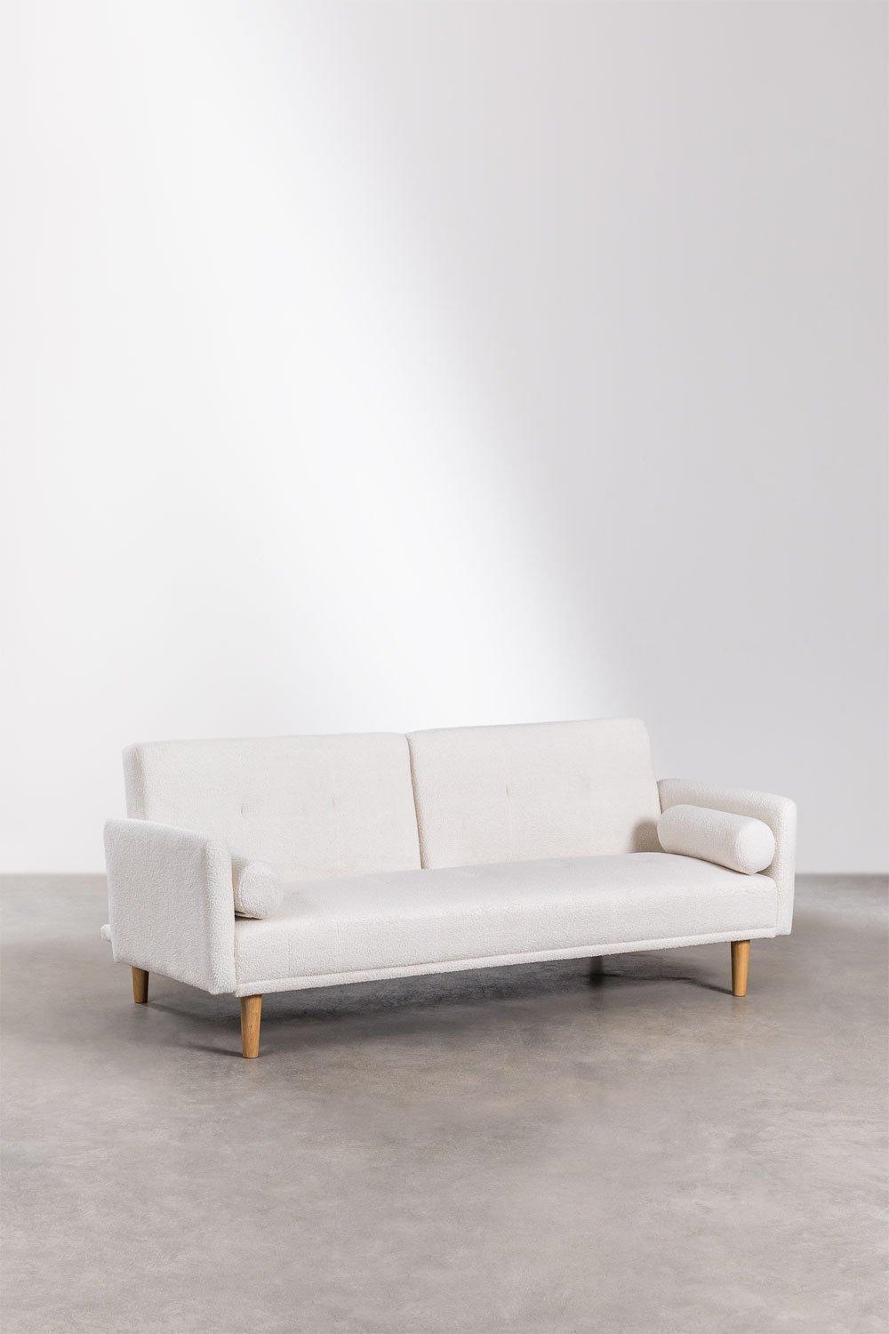 Sklum 3-osobowa Rozkładana Sofa Z Tkaniny Szenilowej Jehrd