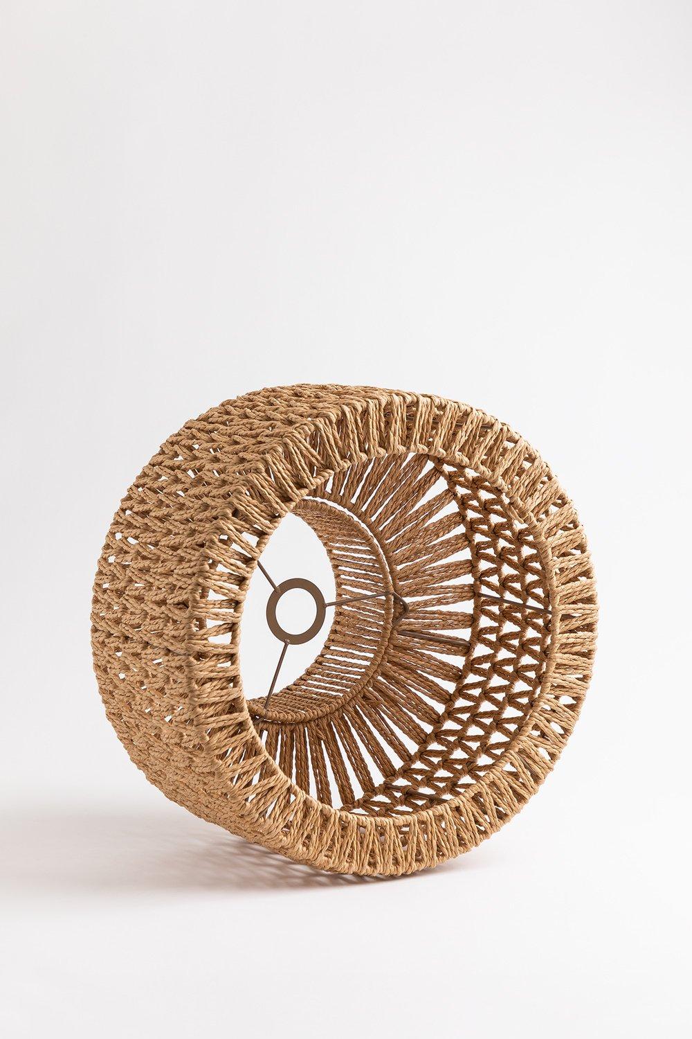 Sklum Abajur Para Candeeiro De Papel Trançado Kiara