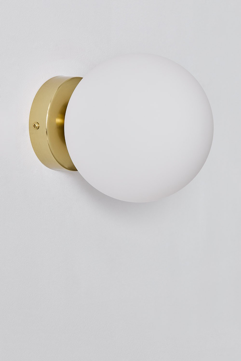 Sklum Aplique De Pared Para Baño En Acero Inoxidable Con Bola De Cristal Uvol Traditional