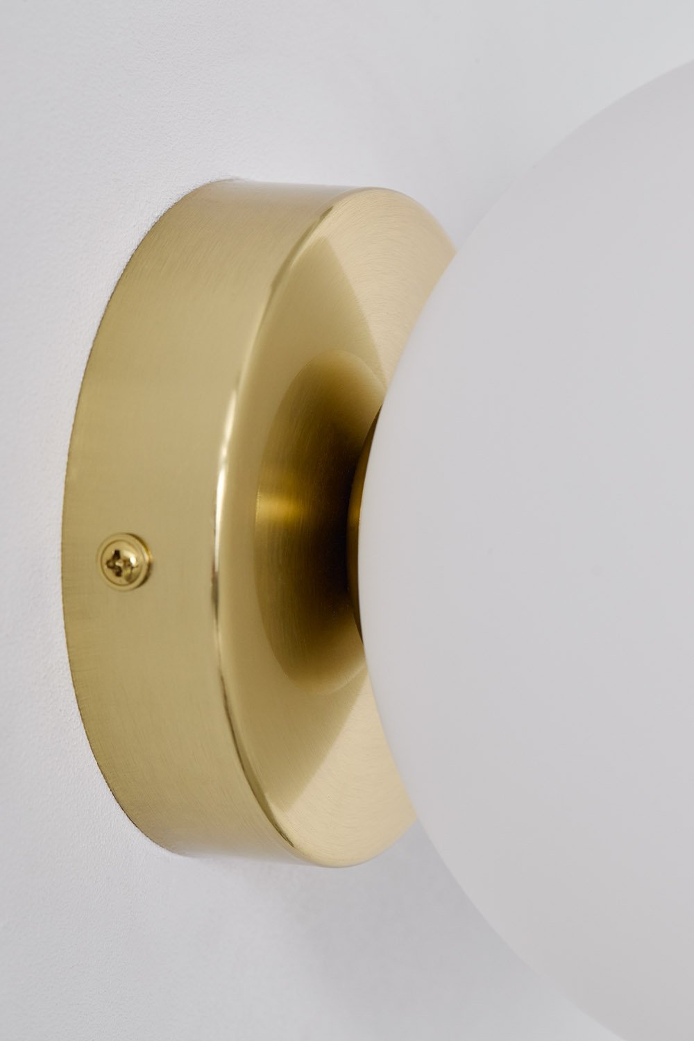 Sklum Aplique De Pared Para Baño En Acero Inoxidable Con Bola De Cristal Uvol Traditional