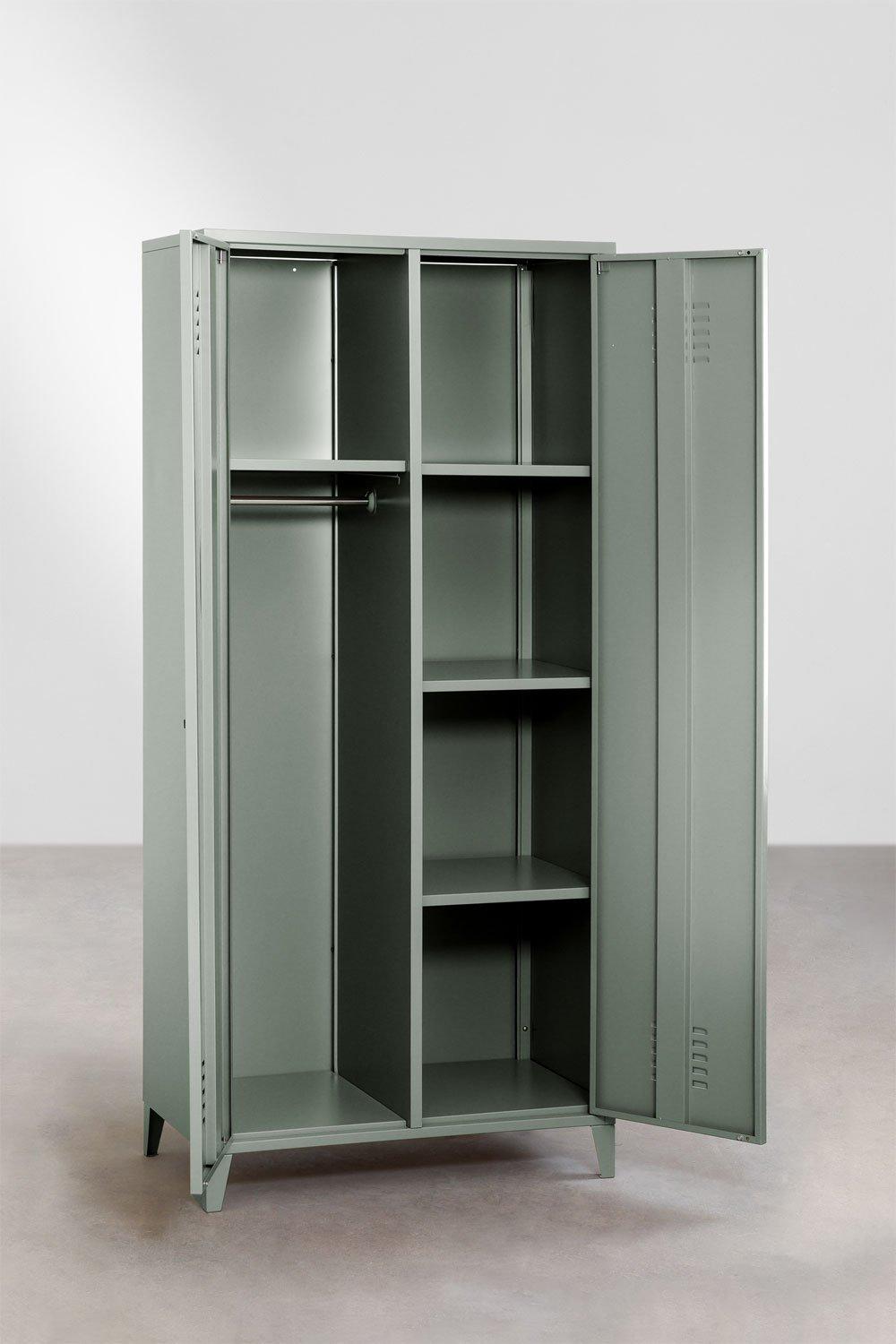 Sklum Armario Taquilla De 2 Puertas En Acero Pohpli