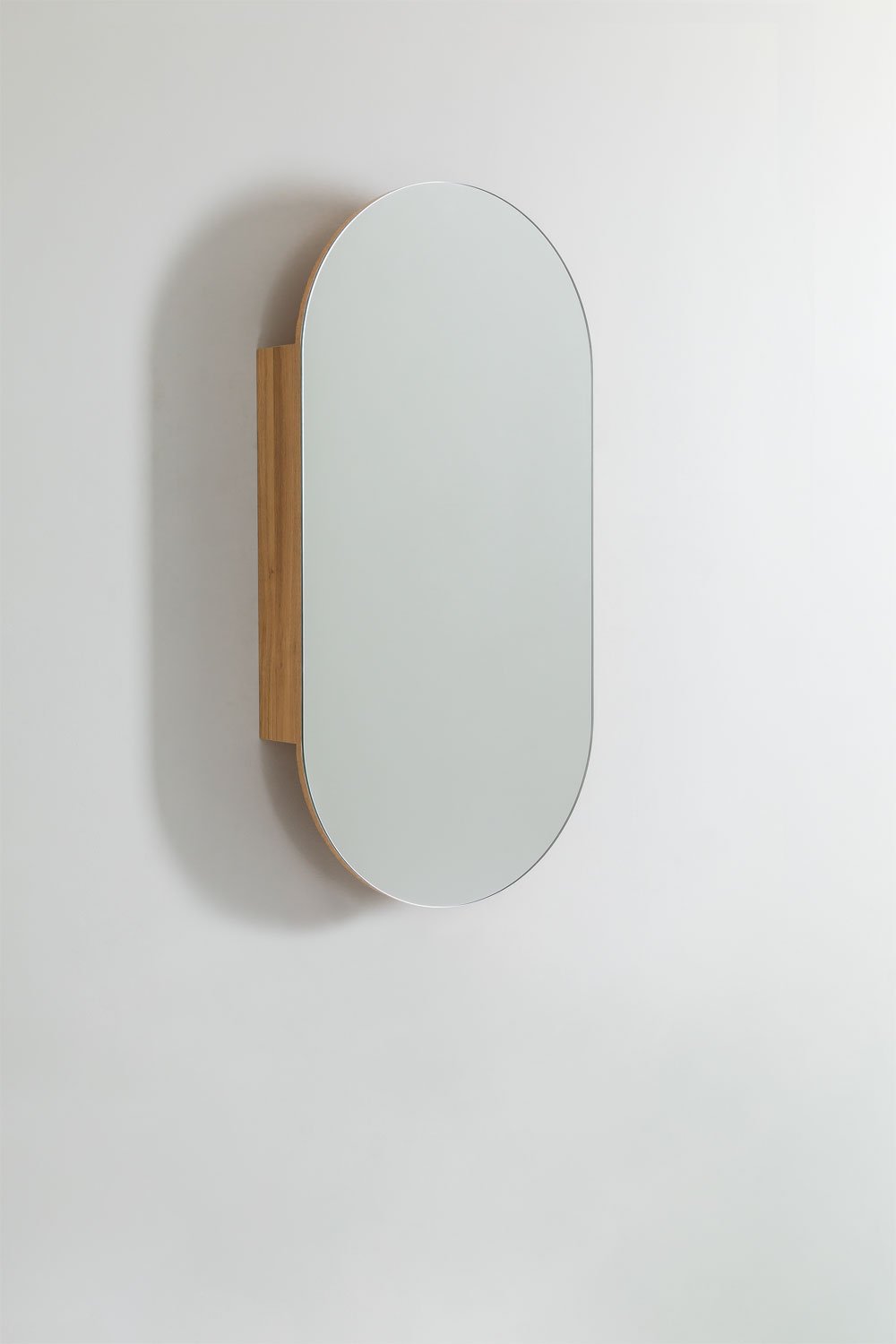 Sklum Armoire Murale De Salle De Bain Avec Miroir Abner