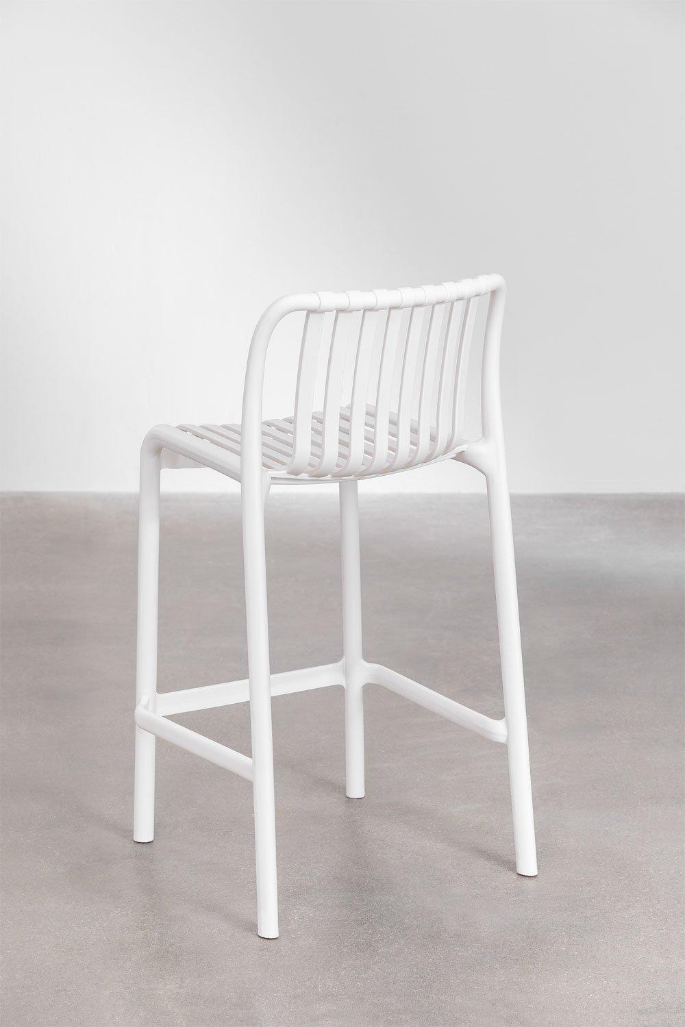 Sklum Banco Alto Empilhável 65cm Branco Gardénia Wendell