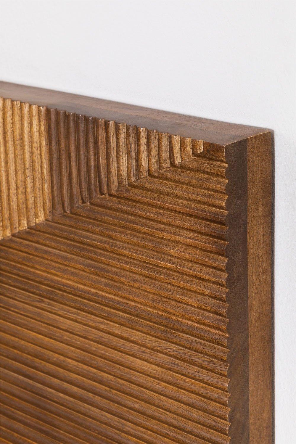 Sklum Cabecero Para Cama De 150cm En Madera De Mango Baty