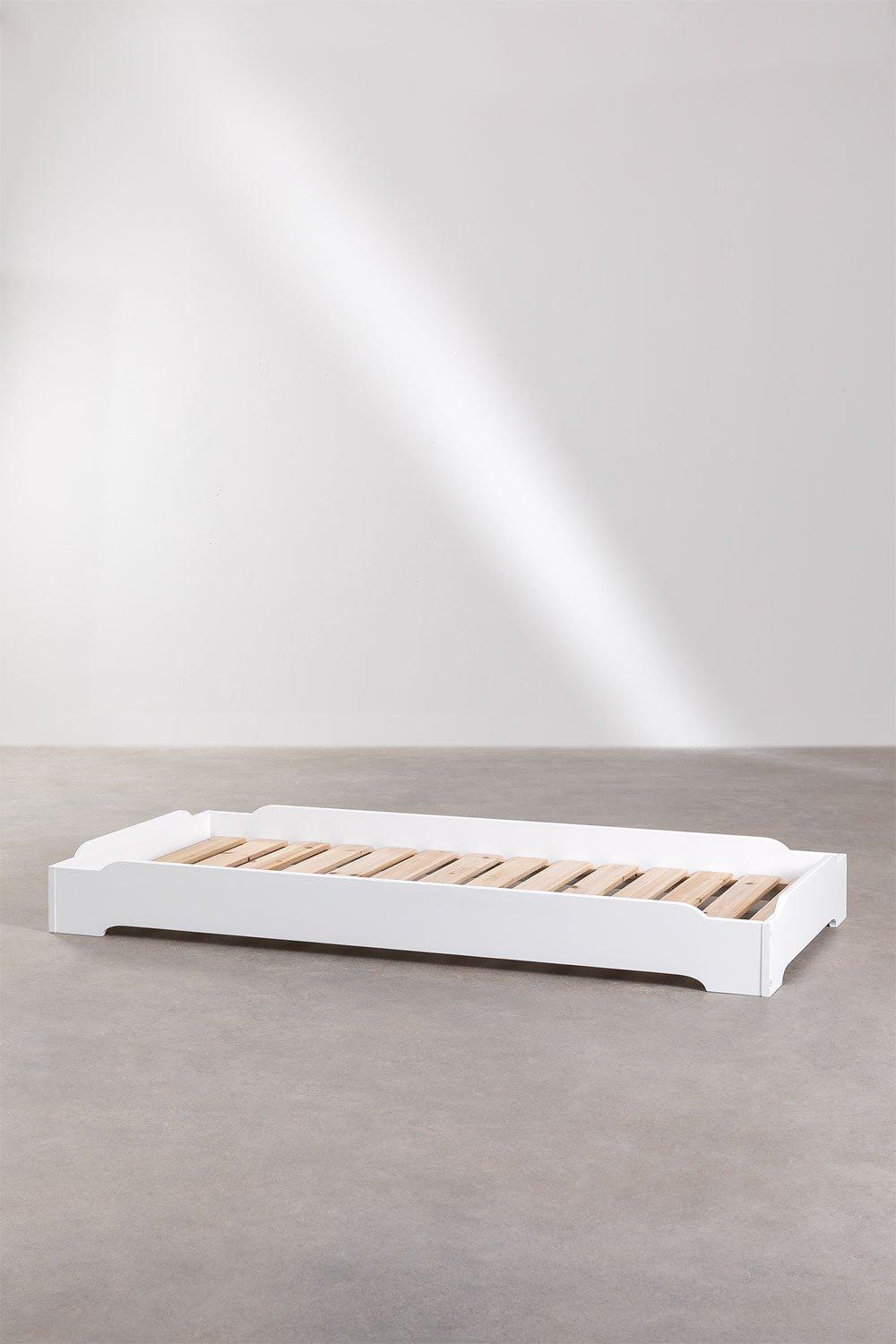 Sklum Cama Apilable De Madera Para Colchón De 90 Cm Gary Kids