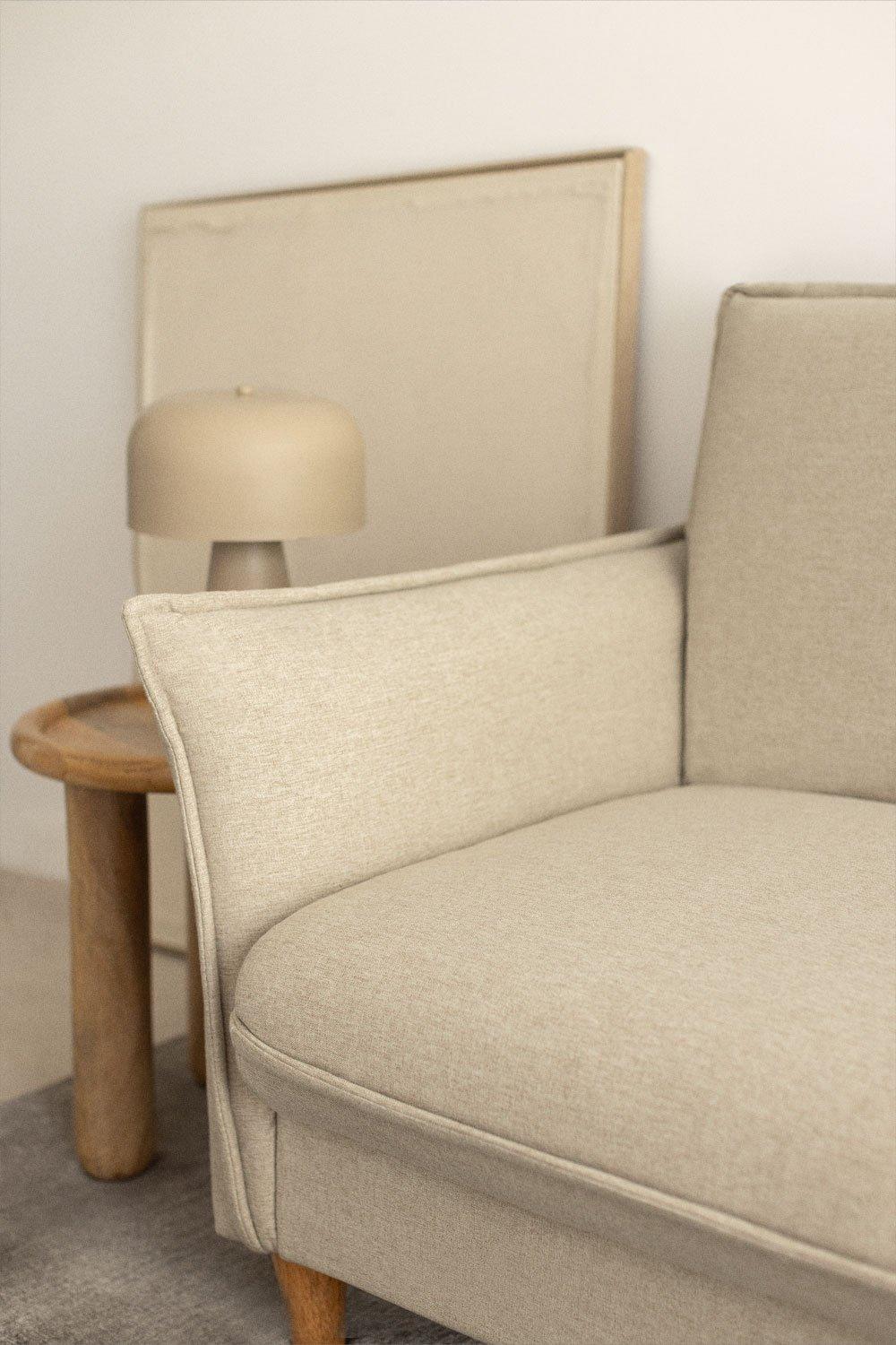 Sklum Canapé Inclinable 2 Places En Tissu Style Shung