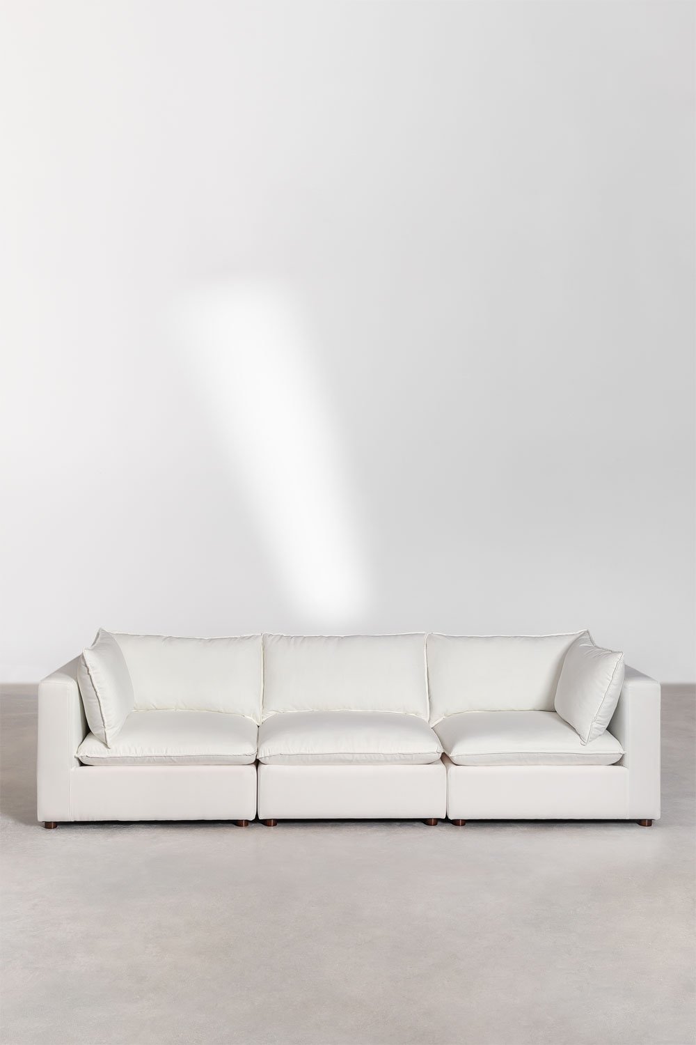Sklum Canapé Modulaire 3 Pièces Avec Accoudoirs Estefan Style