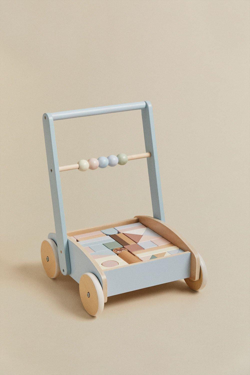 Sklum Carrito Andador Multiactividades En Madera Soriento Kids