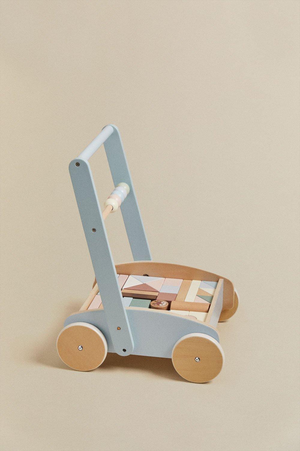 Sklum Carrito Andador Multiactividades En Madera Soriento Kids