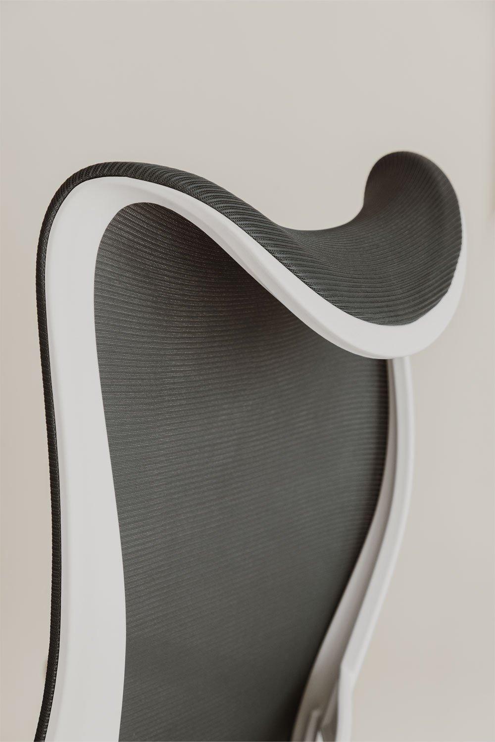 Sklum Chaise De Bureau Avec Roulettes Et Accoudoirs Ribaute