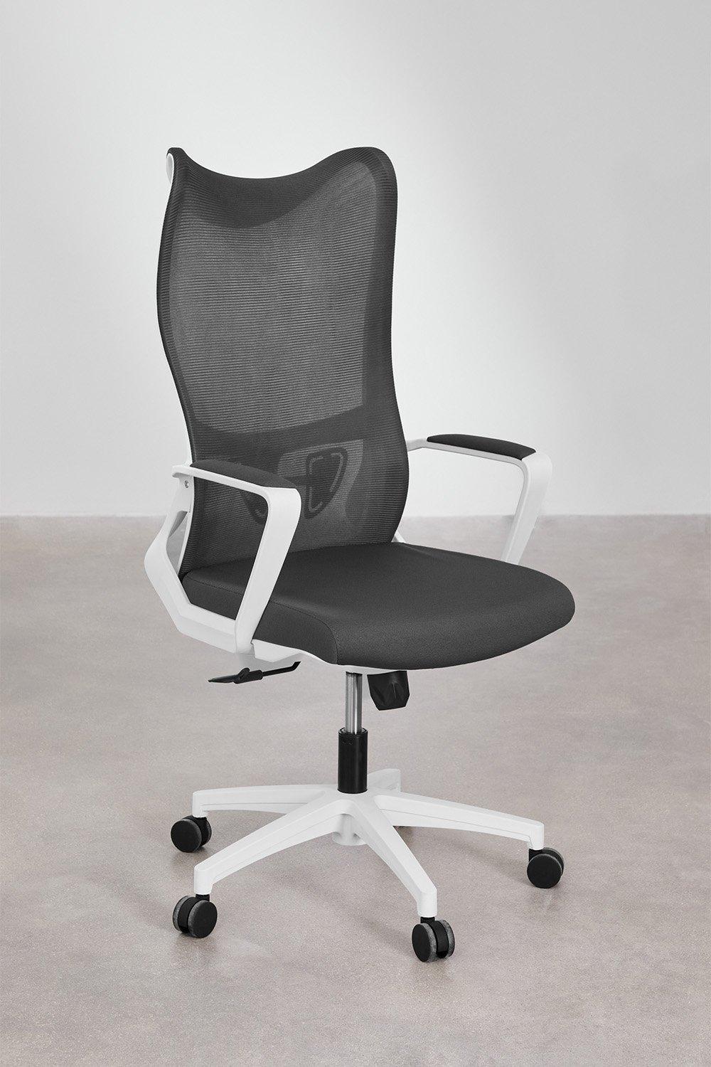Sklum Chaise De Bureau Avec Roulettes Et Accoudoirs Ribaute