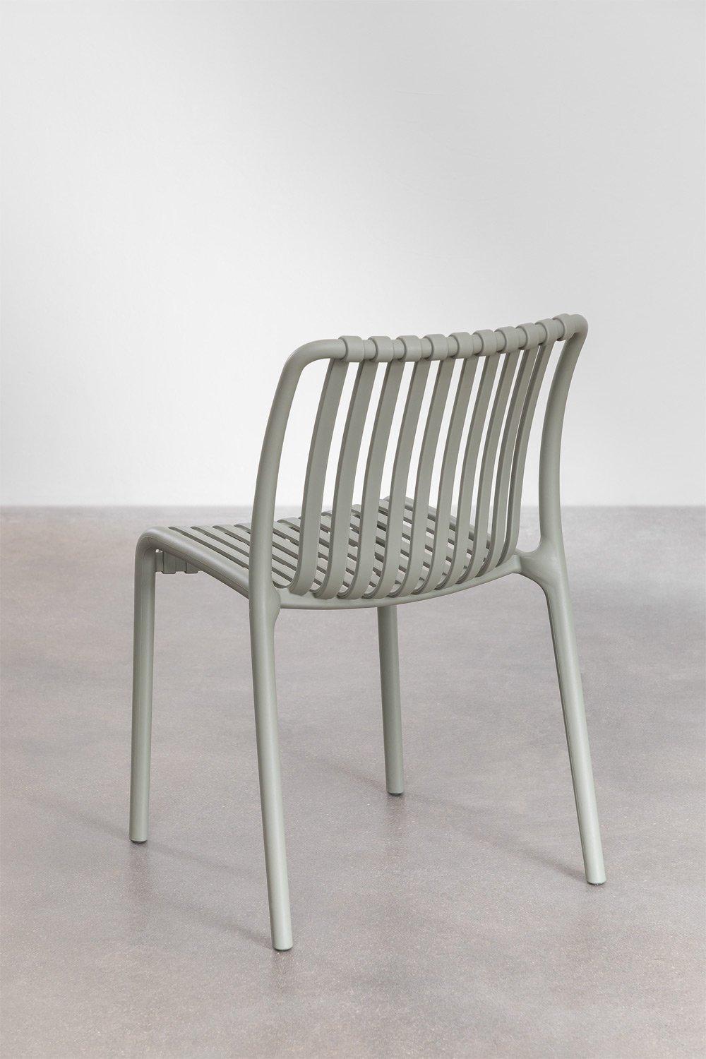 Sklum Chaise De Jardin Empilable En Polypropylène Wendell