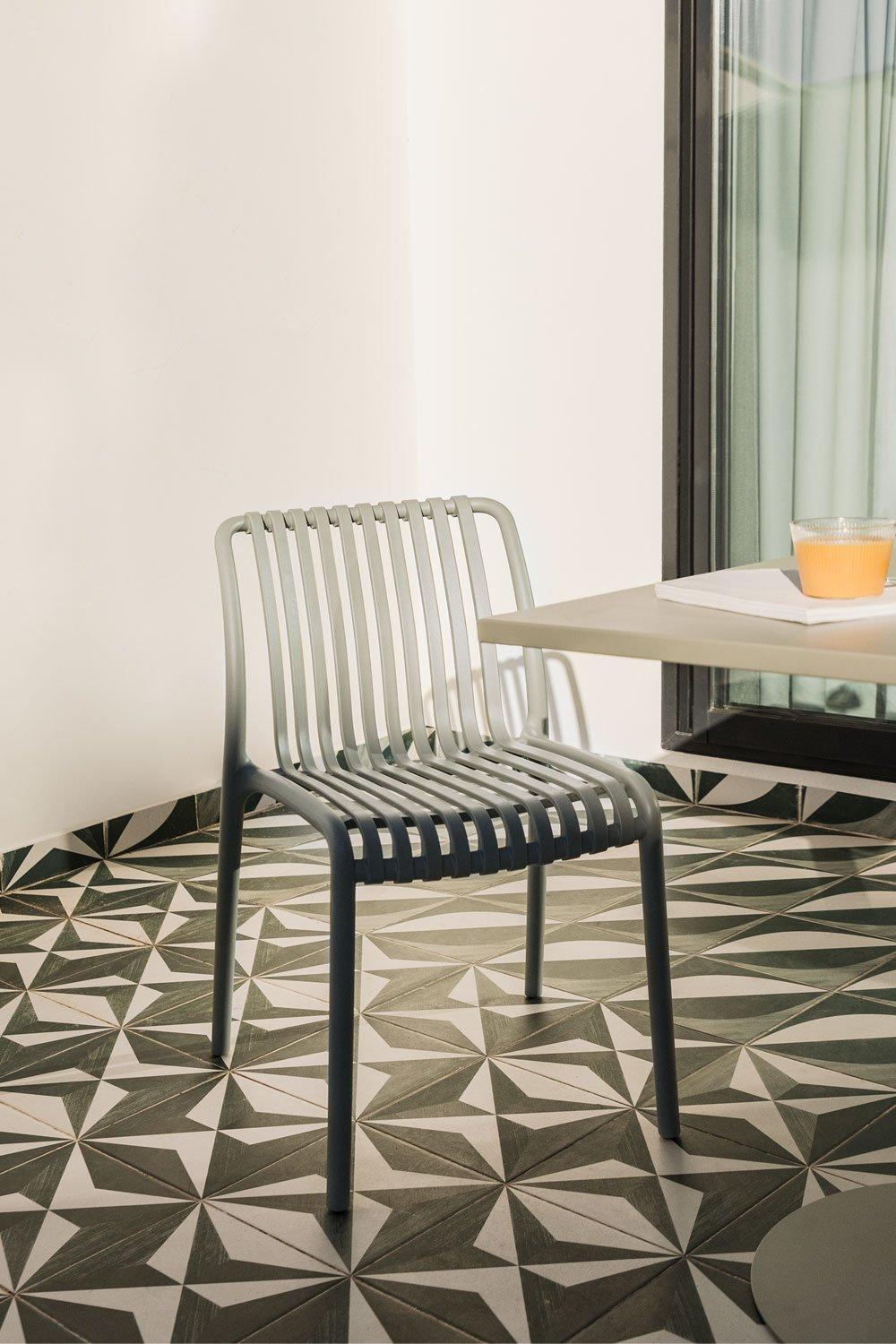 sklum Chaise de jardin empilable en polypropylène Wendell