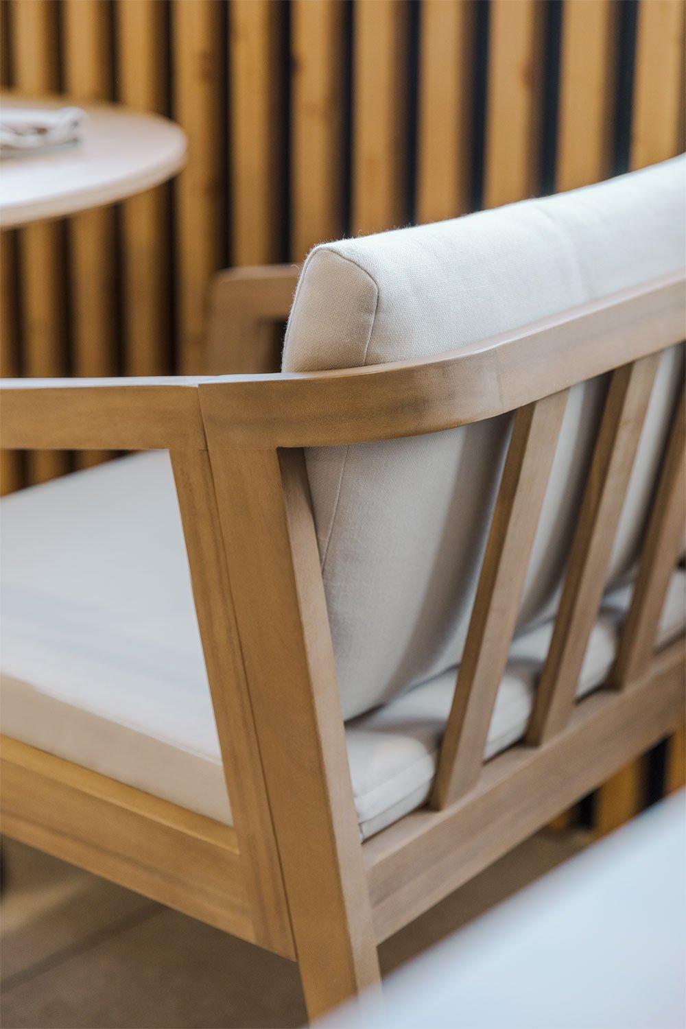 Sklum Chaise De Salle à Manger En Bois D'acacia Kaela