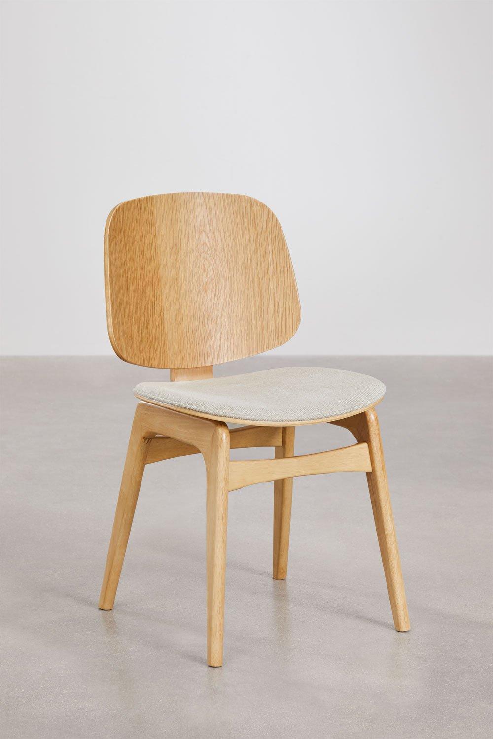 Sklum Chaise De Salle à Manger En Bois Et Tapissée Canada