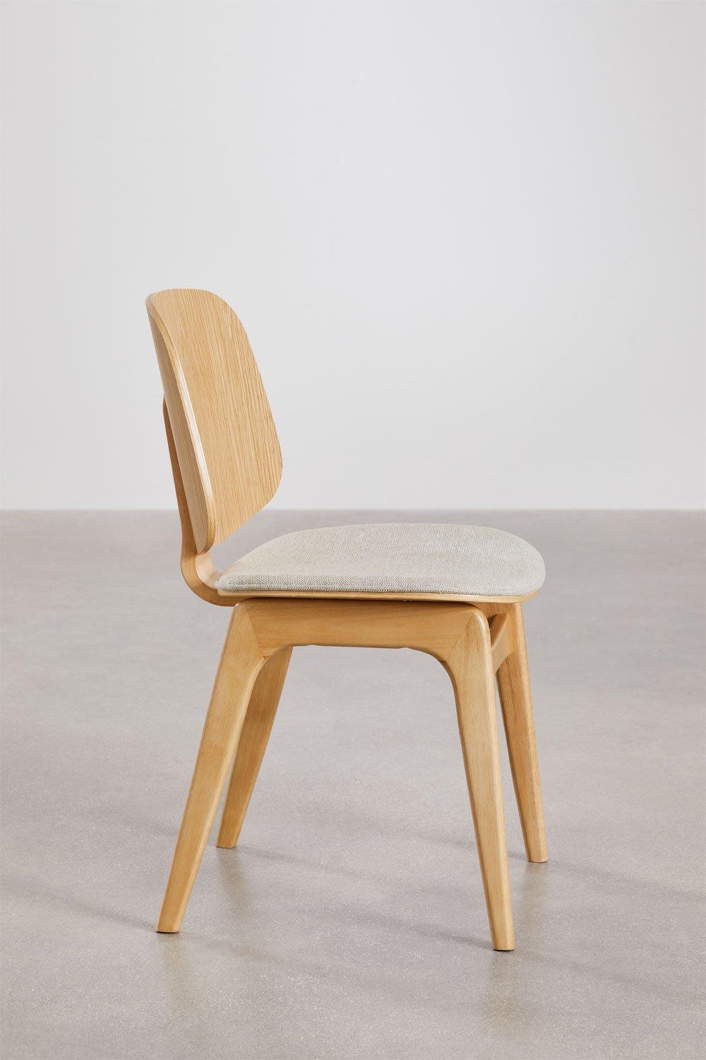 Sklum Chaise De Salle à Manger En Bois Et Tapissée Canada