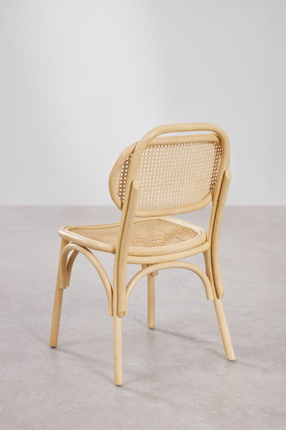 Sklum Chaise De Salle à Manger En Rotin De Californie