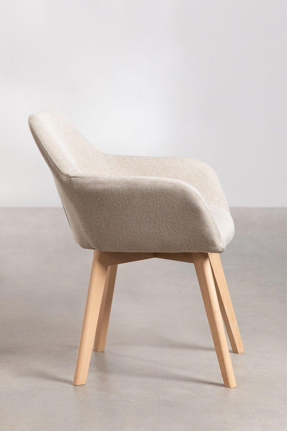 Sklum Chaise De Salle à Manger Ervi Avec Accoudoirs