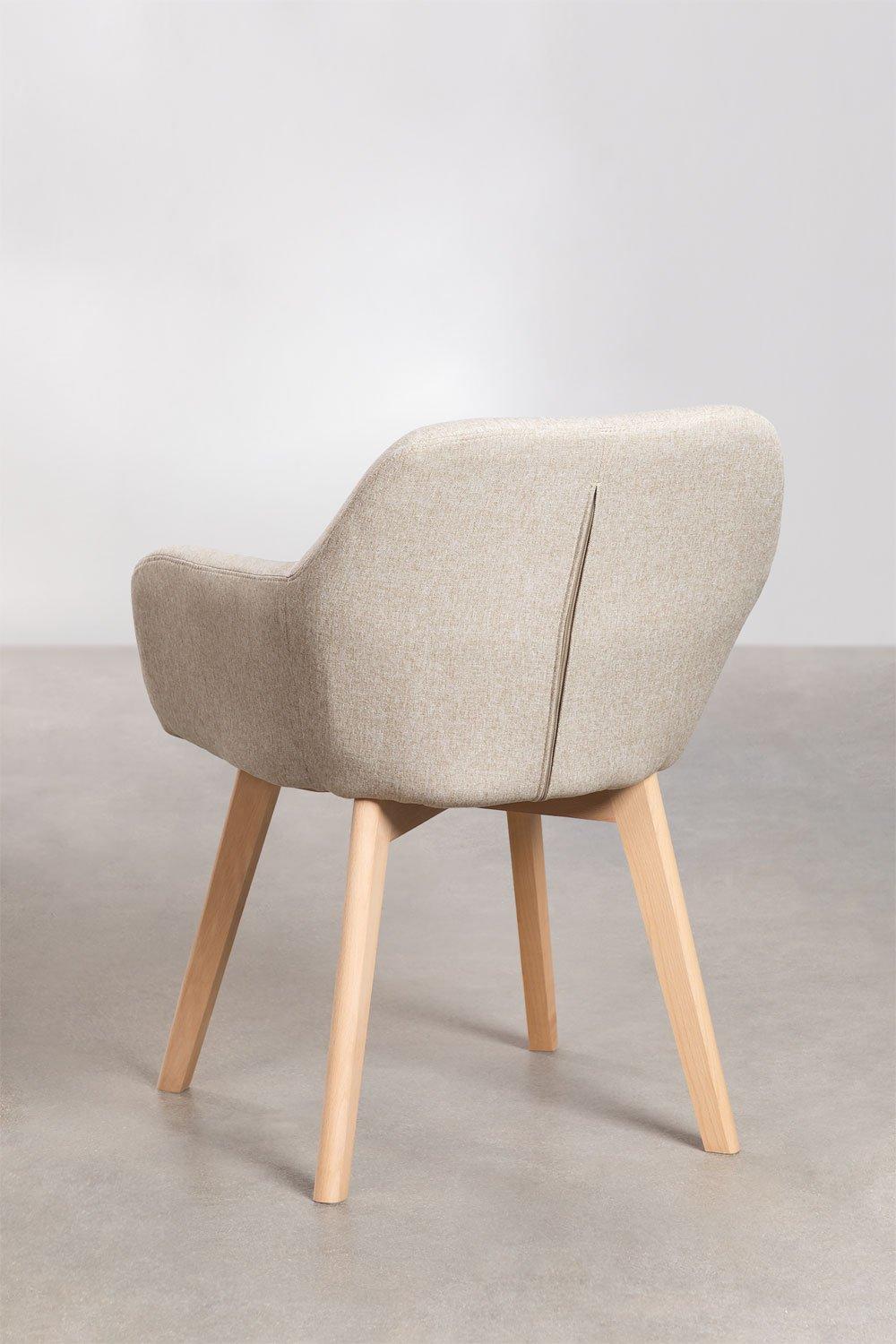 Sklum Chaise De Salle à Manger Ervi Avec Accoudoirs