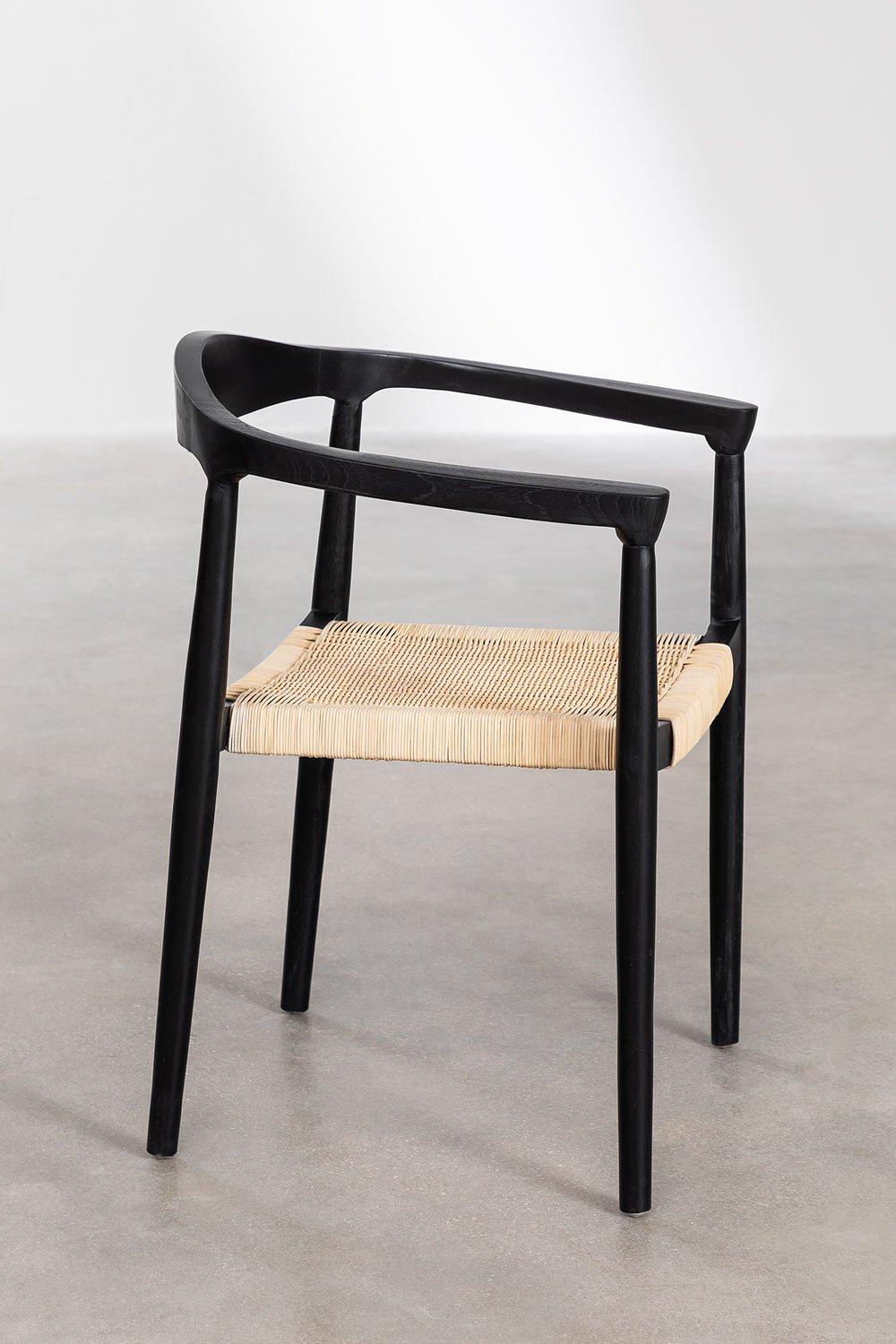 Sklum Chaise De Salle à Manger Kiemer Avec Accoudoirs