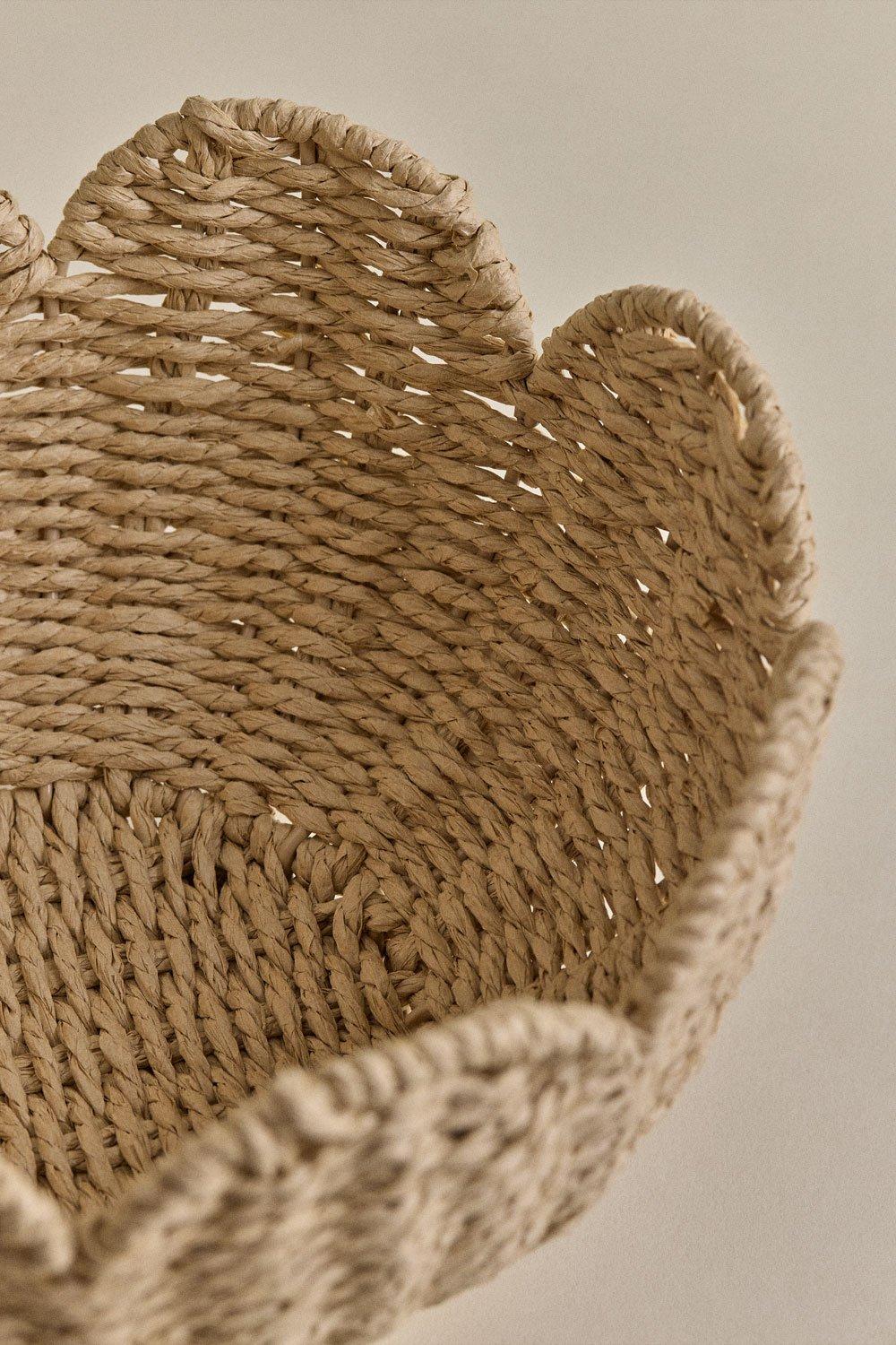 Sklum Ciotola Decorativa In Corda Intrecciata E Metallo Toransky