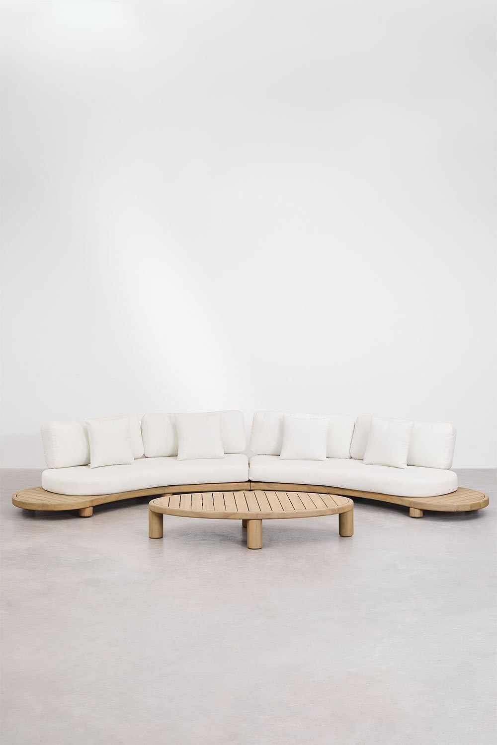 Sklum Conjunto De Jardín En Madera De Acacia Jerome